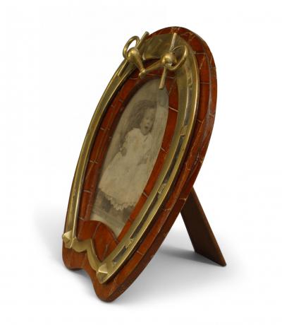 English Victorian Horseshoe Picture Frame