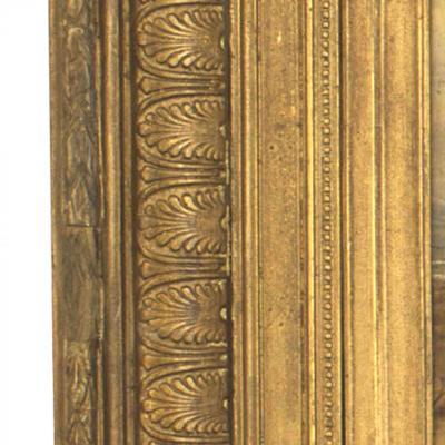 English Victorian Landscape of Beach at Sunset