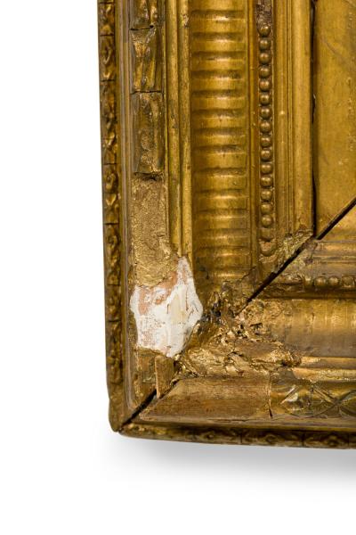 English Victorian Landscape of Lady in Forest