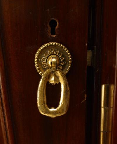 English Victorian Mahogany Armoire