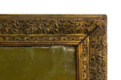 English Victorian Man and Horse Oil Painting