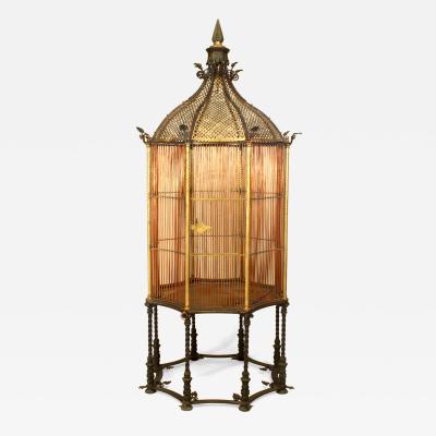 English Victorian Monumental Bird Cage