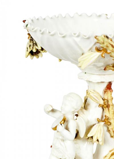 English Victorian Moore Porcelain Centerpiece