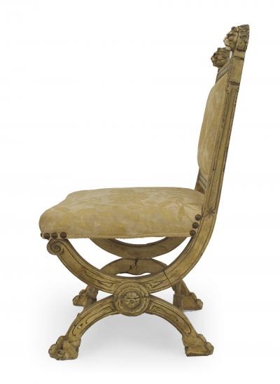 English Victorian Painted Side Chairs