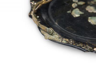 English Victorian Papier Mache Tray