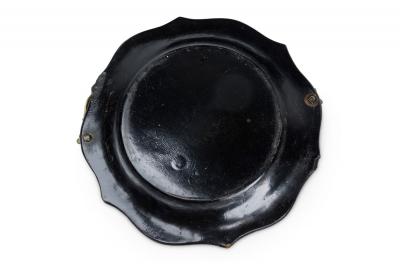 English Victorian Papier Mache Tray