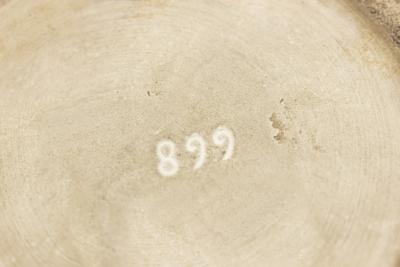 English Victorian Porcelain Barrel and Dog Box