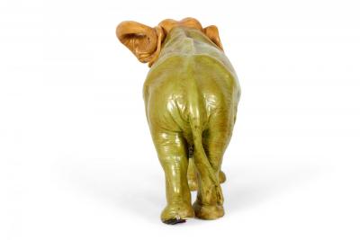 English Victorian Porcelain Elephant