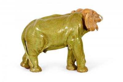 English Victorian Porcelain Elephant