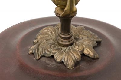 English Victorian Porcelain Minton Urn Lamp