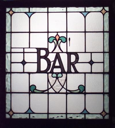 English Victorian Pub Window