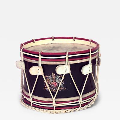 English Victorian Regimental Drum