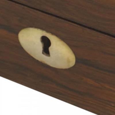 English Victorian Rosewood Pen Box