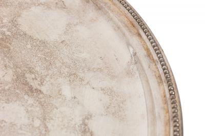 English Victorian Silver Plate Tray