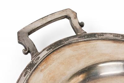 English Victorian Silver Plate Tray