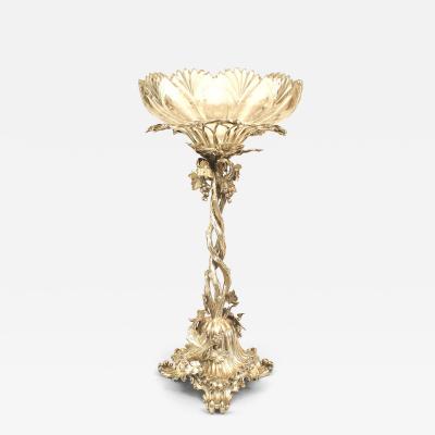 English Victorian Silver Plated Compote