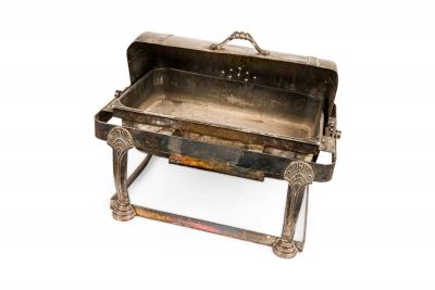English Victorian Silver plated Meat Servers