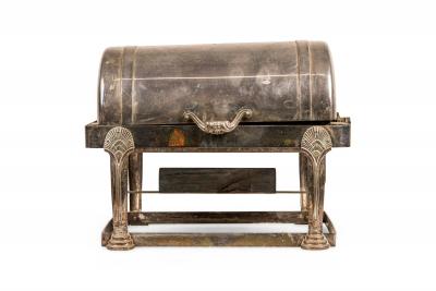 English Victorian Silver plated Meat Servers