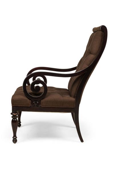 English Victorian Style Contemporary Armchair