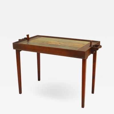 English Victorian Style Folding Butler Table