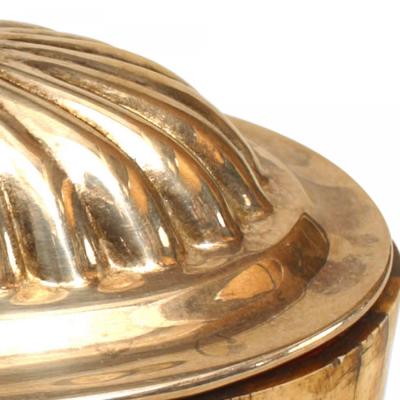 English Victorian Style Gilt metal Box