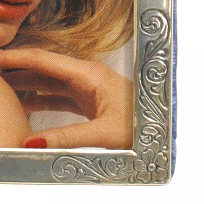 English Victorian Style Silver Picture Frame