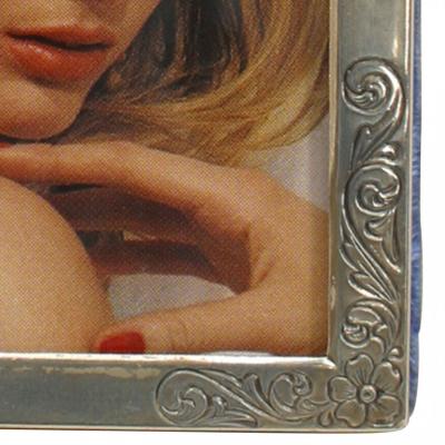 English Victorian Style Silver Picture Frame
