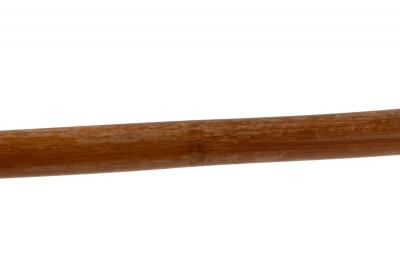 English Victorian Style Silver and Wood Cane
