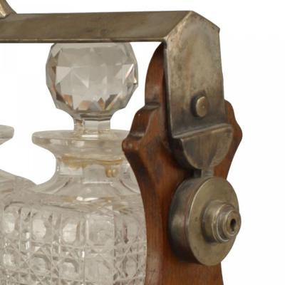 English Victorian Tantalus Set