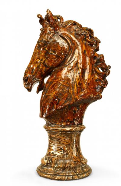 English Victorian Terra Cotta Horse