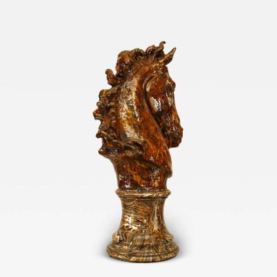 English Victorian Terra Cotta Horse