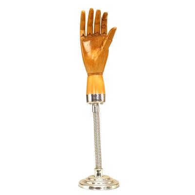 English Victorian Wooden Posable Glove Form