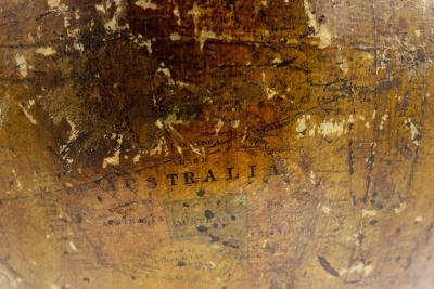 English Victorian World Globe