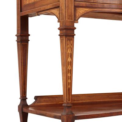 English Victorian period vitrine cabinet