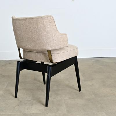 English Vintage Mid century Flexible back Occasional Chair