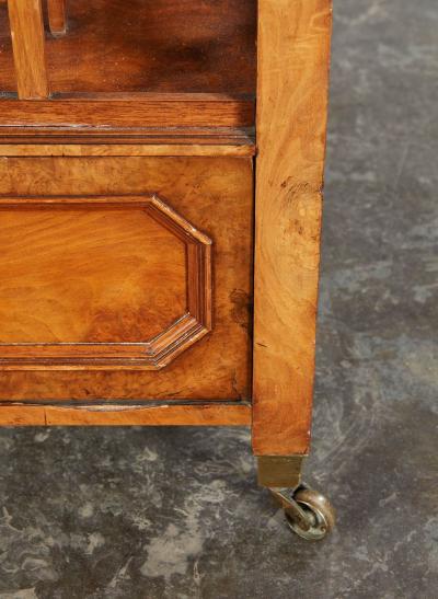 English Walnut Canterbury by Gregory and Co London