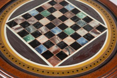 English Walnut Games Table