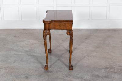 English Walnut Mahogany Games Table