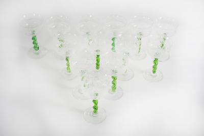 English Webb Corbett Crystal Glassware Service