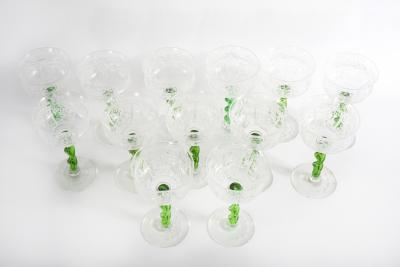 English Webb Corbett Crystal Glassware Service