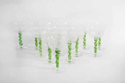 English Webb Corbett Crystal Glassware Service