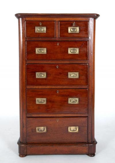 English Wellington Form Campaign High Chest