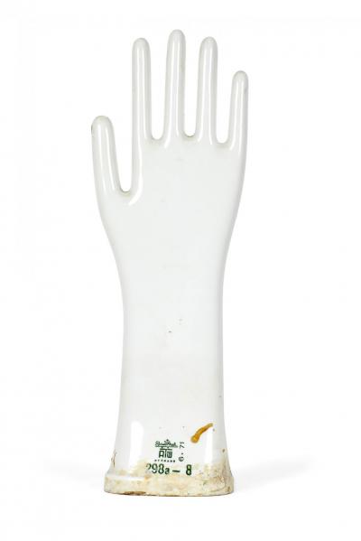 English White Porcelain Glove Forms