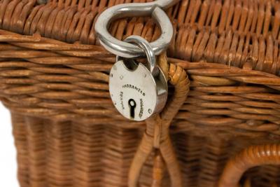 English Wicker Picnic Basket
