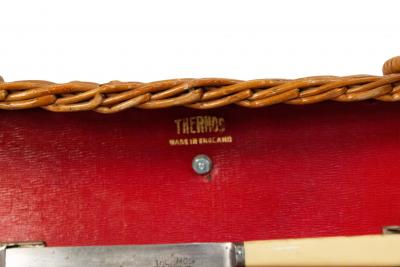 English Wicker Picnic Basket