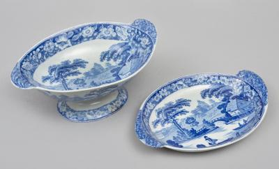 English Wild Rose Staffordshire Compote Stand