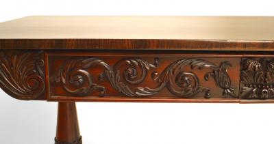 English William IV Rosewood Davenport Table Desk