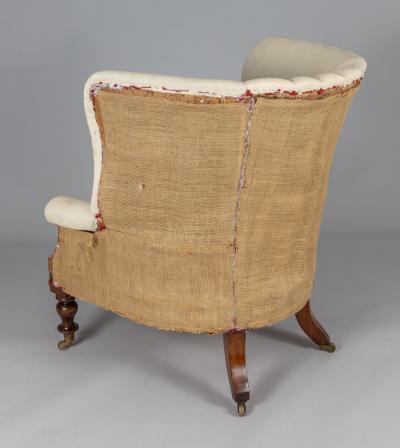 English William IV Wing Chair