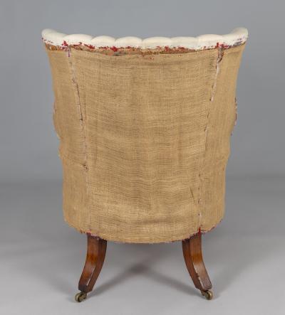 English William IV Wing Chair
