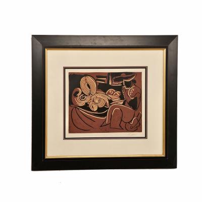 Engraving after Picasso circa 1980